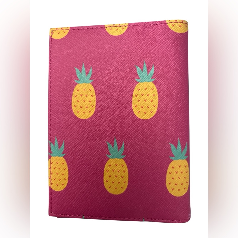 Dabney Lee Pink Pineapple Passport Wallet - Picture 3 of 3